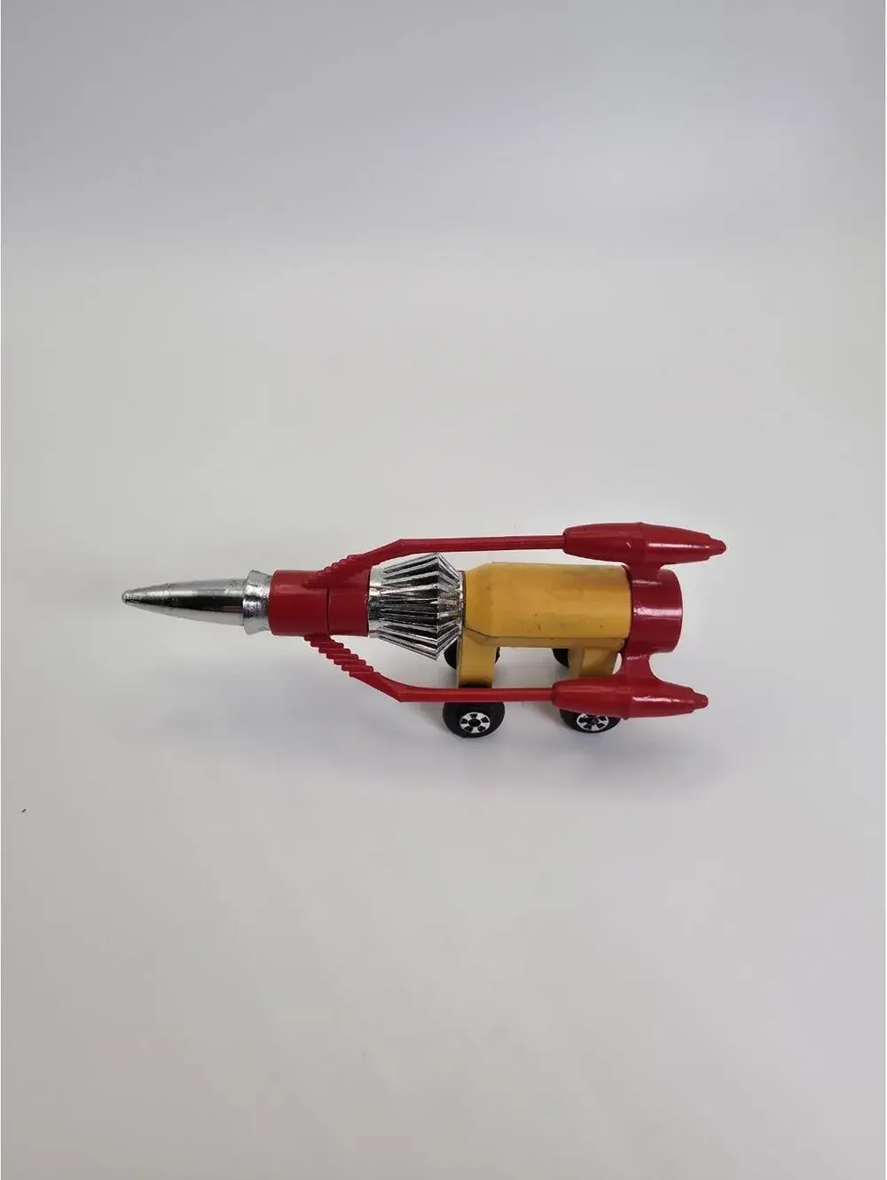 Vintage YOT Toys Thunder Bird 3 USAF Vintage Die-Cast Space Rocket Ship Car